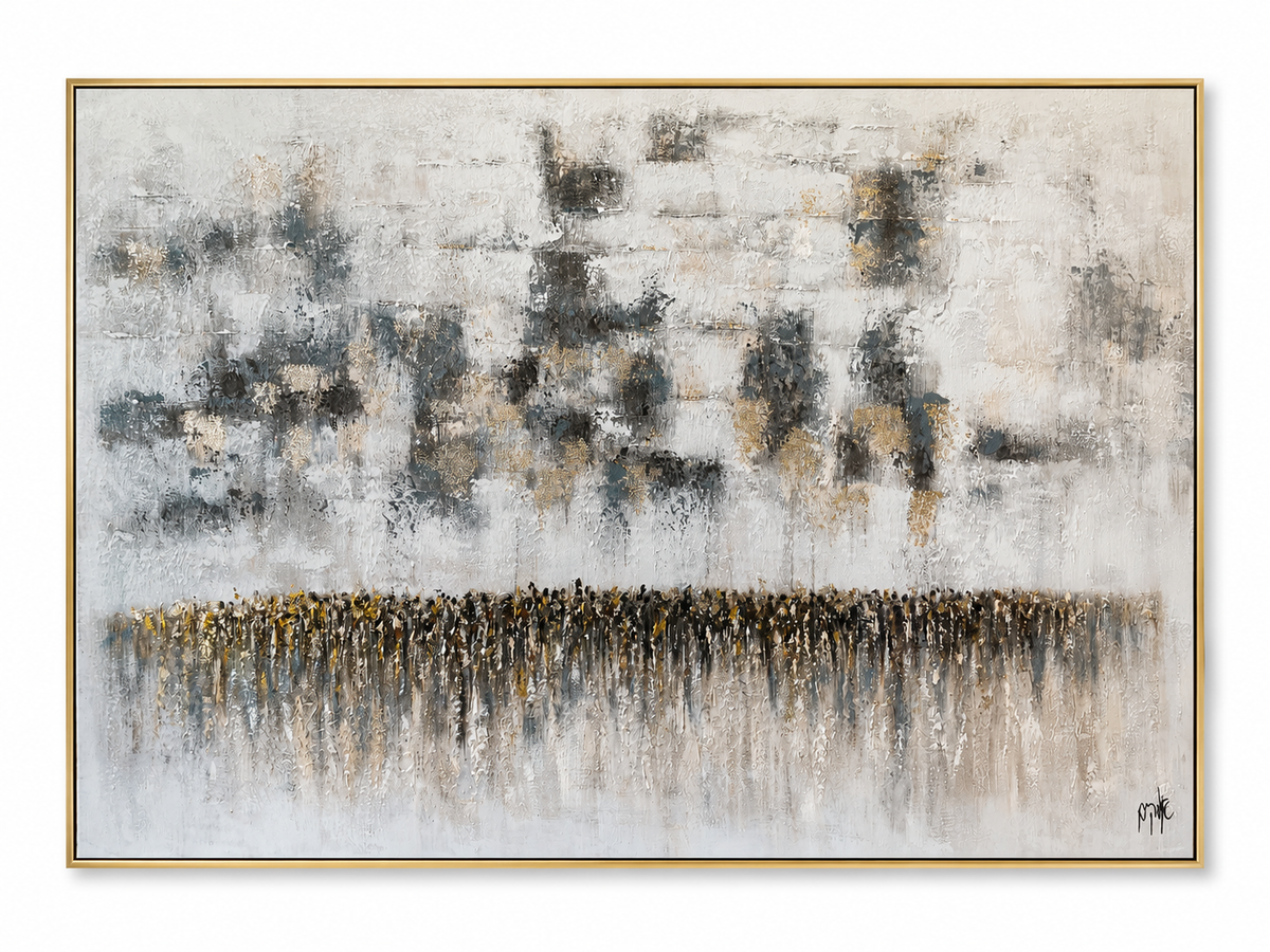 Kosel Whispers | Mist Blue & Gold