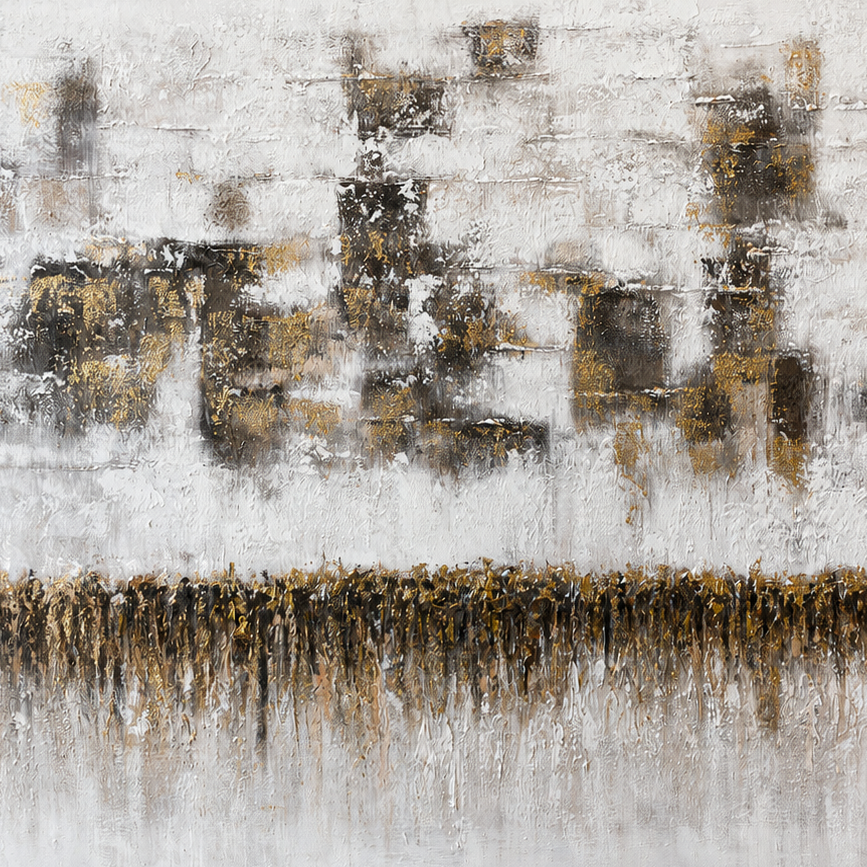 Kosel Whispers | Ivory, Taupe & Antique Gold