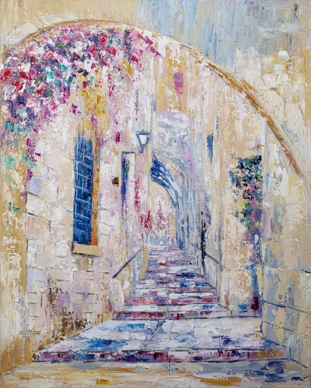 Jerusalem Alleyway | Vertical