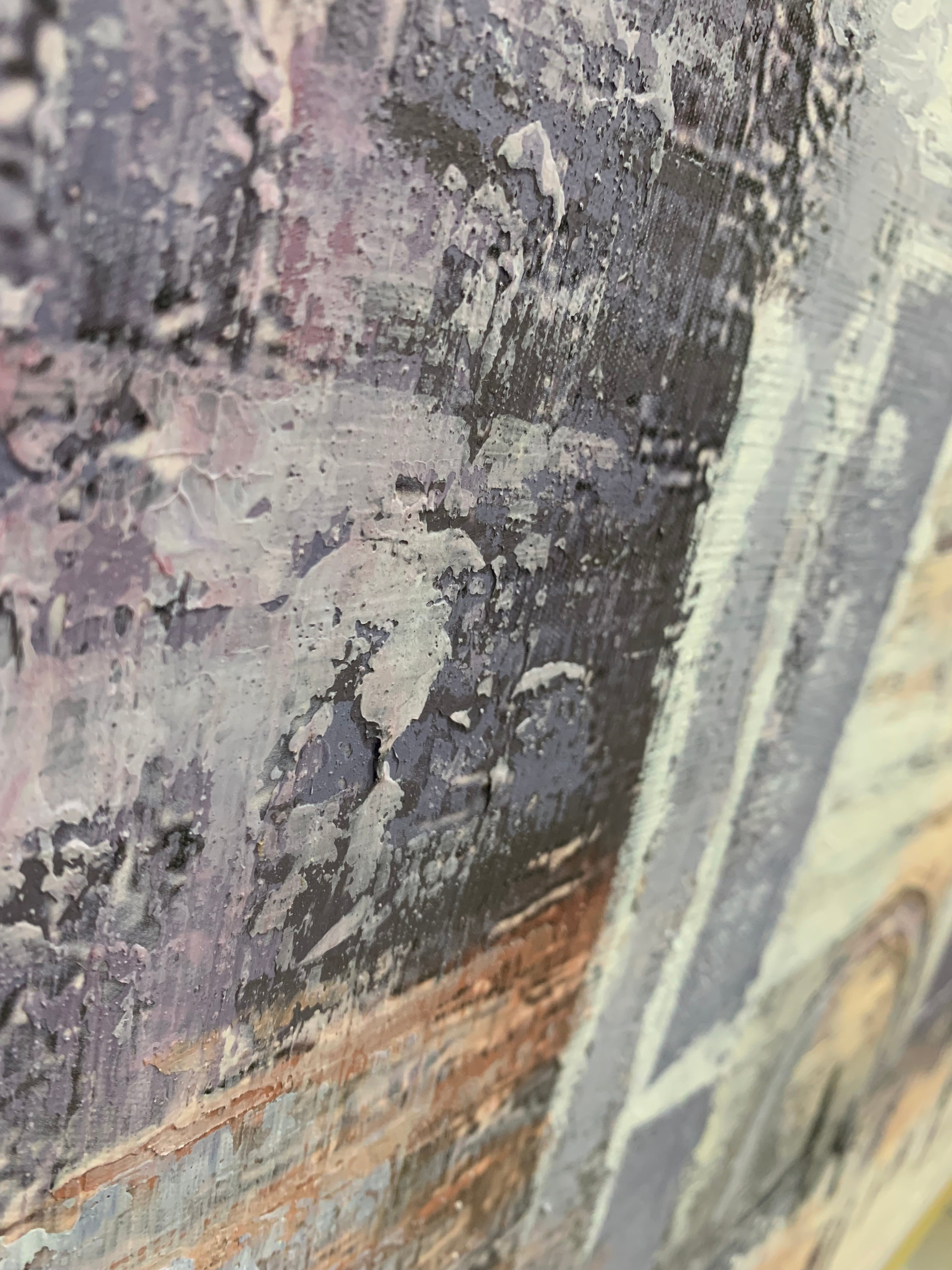 Close-up of Lehava Art Kosel Twilight in Blue, showcasing intricate design and vibrant twilight blue color.